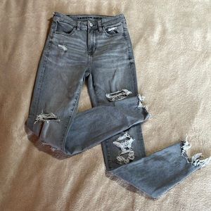American Eagle size 2 super hi rise jeggings